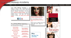Desktop Screenshot of lastlooksmakeup.com
